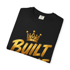 Built Right / Built Different Graphic T-Shirt — Faith Lion Crown Design