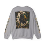 Capricorn Crewneck Sweatshirt — Zodiac Goat Graphic Pullover
