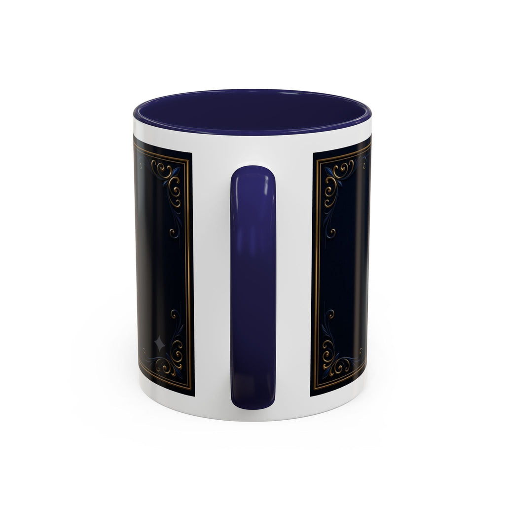Accent Coffee Mug — '2226 Lifestyle' Gold Crown Decorative Coffee Mug