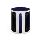 Accent Coffee Mug — '2226 Lifestyle' Gold Crown Decorative Coffee Mug