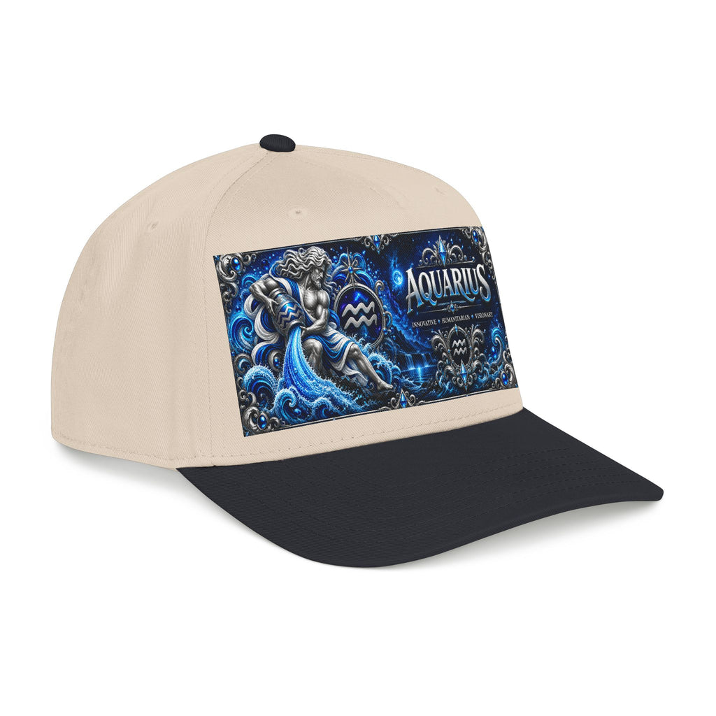 Aquarius Zodiac Baseball Cap — Water Bearer Astrology Hat