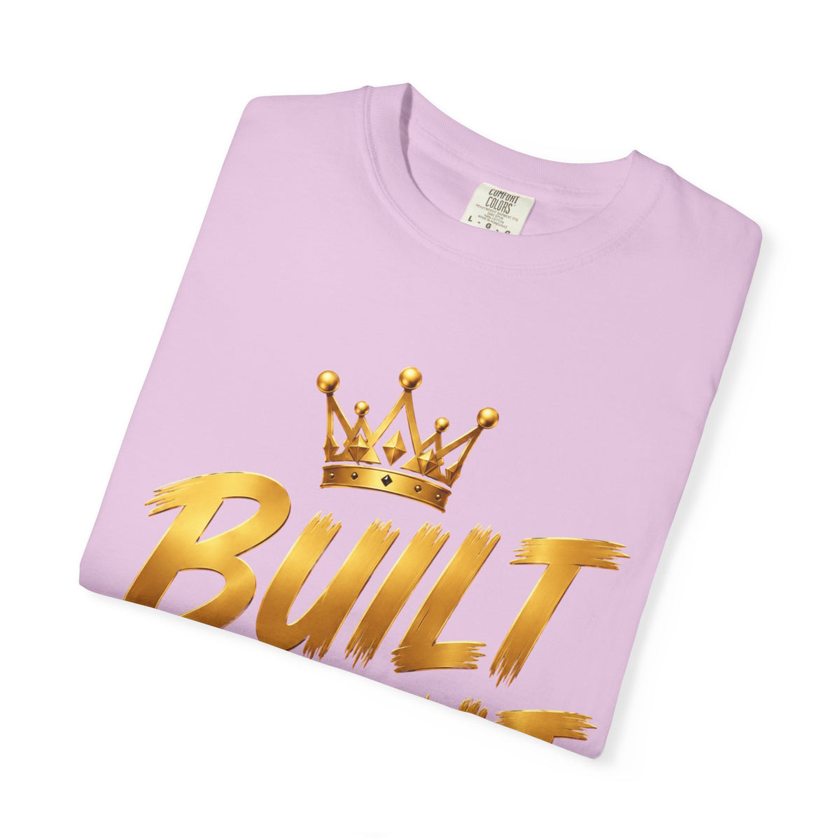Built Right T-Shirt — Christian Faith Floral Cross Tee (She Is Built Different)