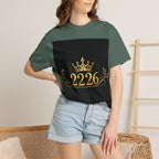 Lion Crest T-Shirt — Golden Crown 2226 Design
