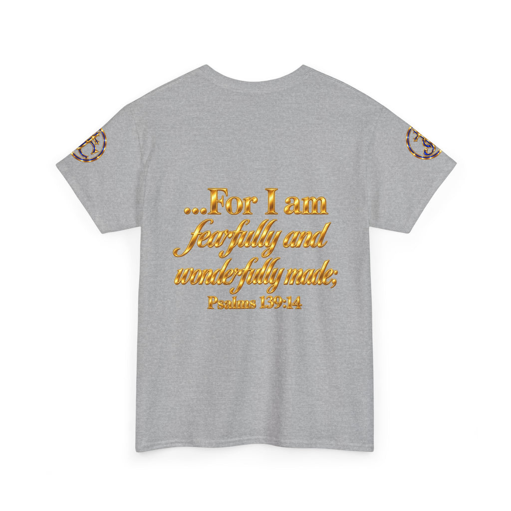 I Am God's Masterpiece Tee — Psalm 139:14 Christian Faith T-Shirt