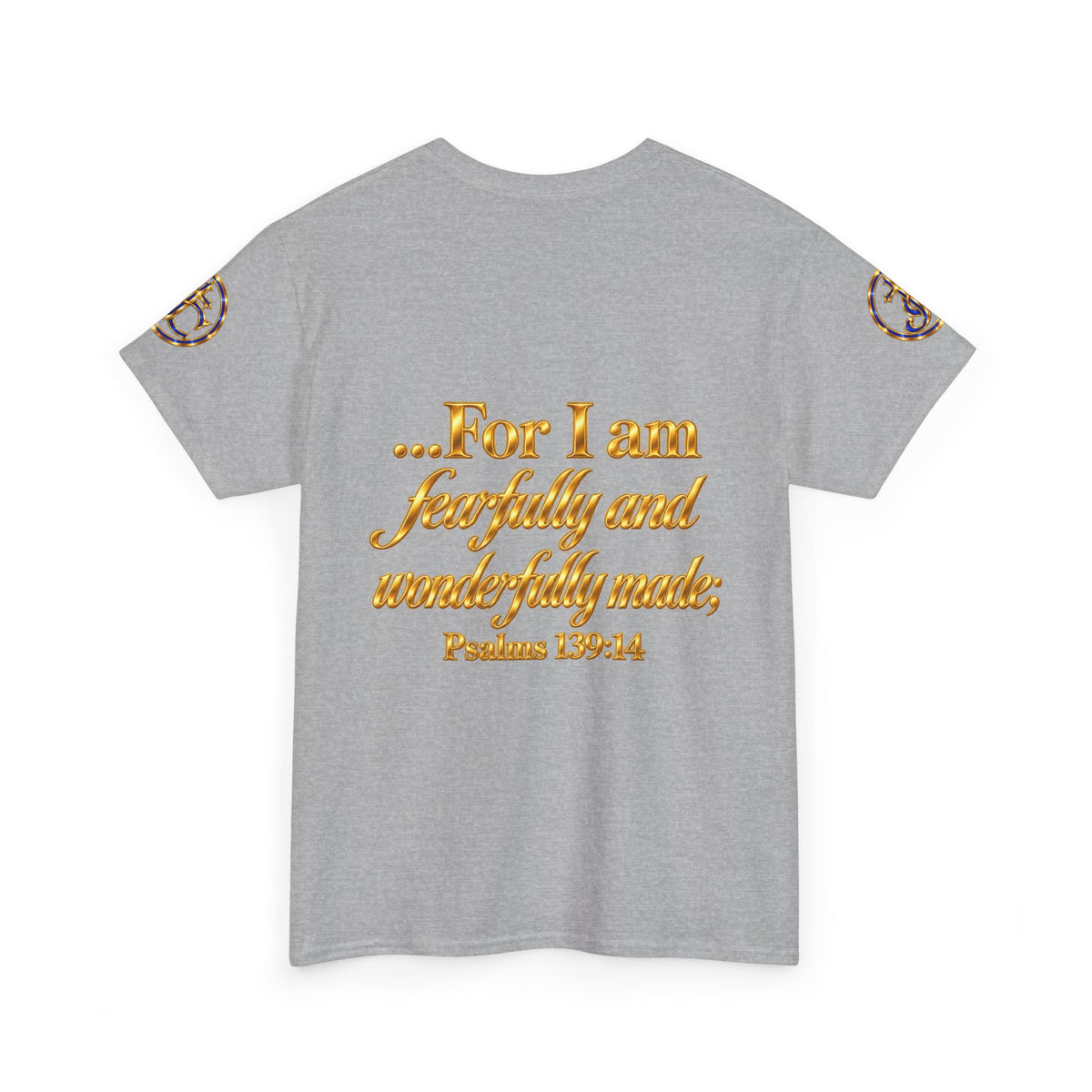 I Am God's Masterpiece Tee — Psalm 139:14 Christian Faith T-Shirt
