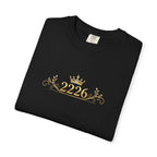 Royal Crest 2226 T-Shirt — Gold Crown Emblem Tee