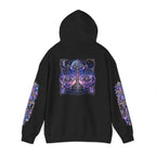 Libra Zodiac Hoodie — Celestial Scales Astrology Graphic Pullover