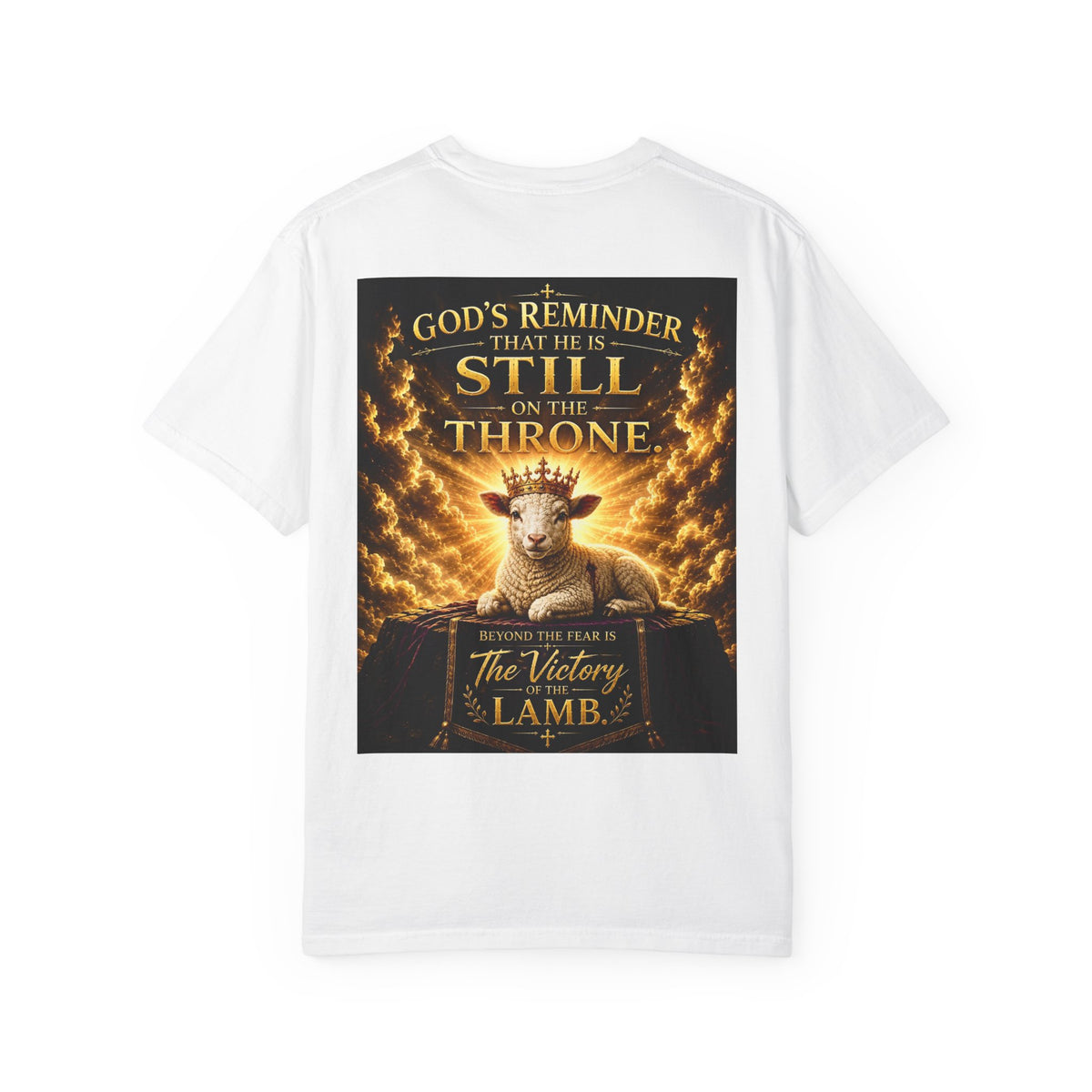 Christian Inspirational T-Shirt — "Speak Life" & "Still on the Throne" Faith Graphic Tee