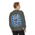 Pisces Zodiac Sweatshirt – Artistic Koi Fish Horoscope Pullover