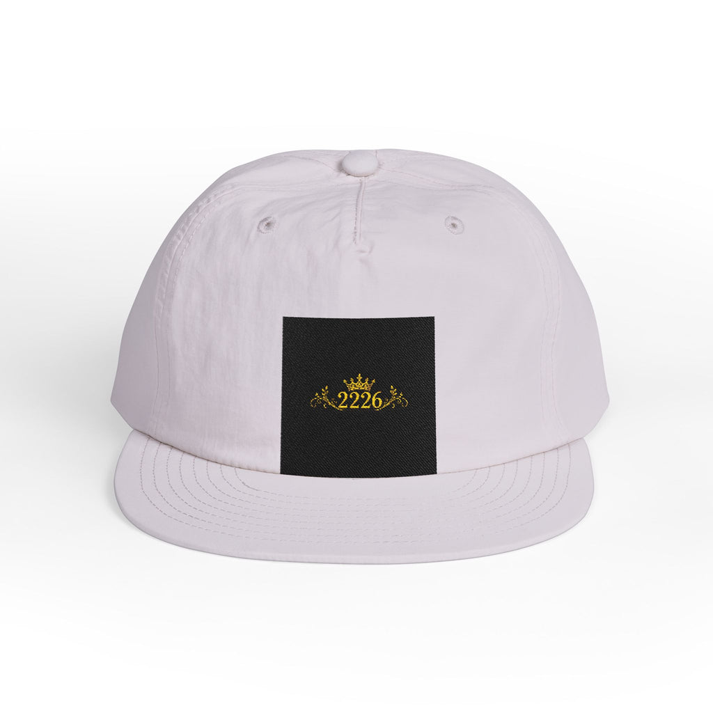 Surf Cap - Minimal Gold Wave Embroidered Patch Hat