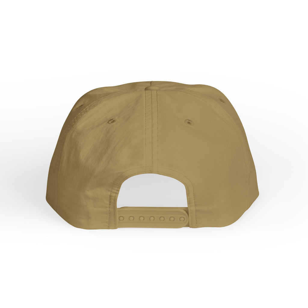 Surf Cap - Minimal Gold Wave Embroidered Patch Hat