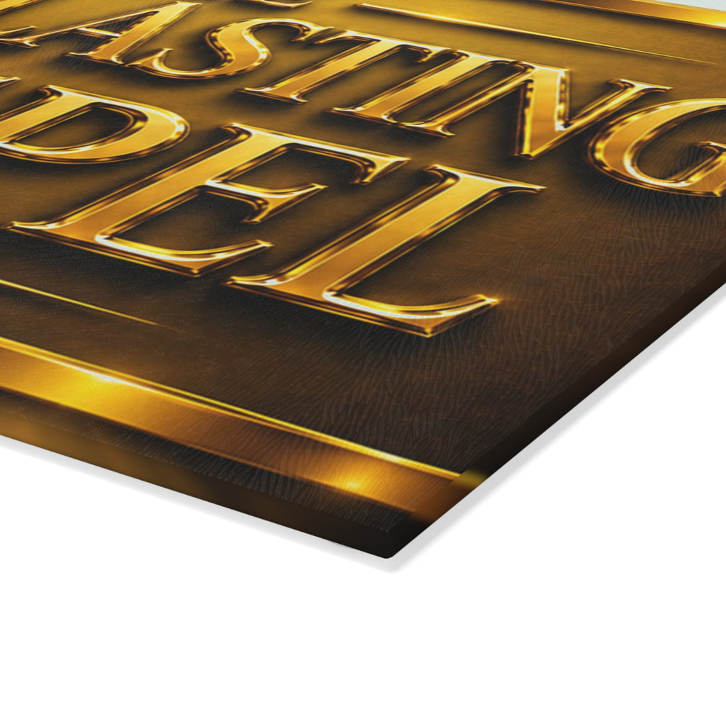 Glass Cutting Board — The Everlasting Gospel Decorative Kitchen Cutting Board