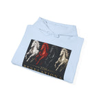 Revelation 6 Four Horsemen Hoodie – Apocalyptic Biblical Graphic Sweatshirt