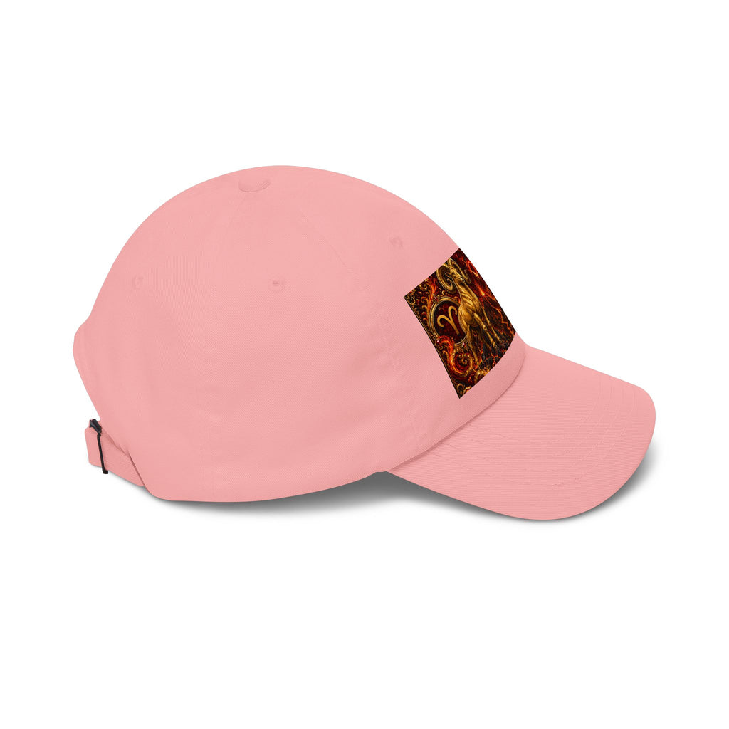 Aries Zodiac Dad Cap — Classic Astrological Ram Baseball Hat