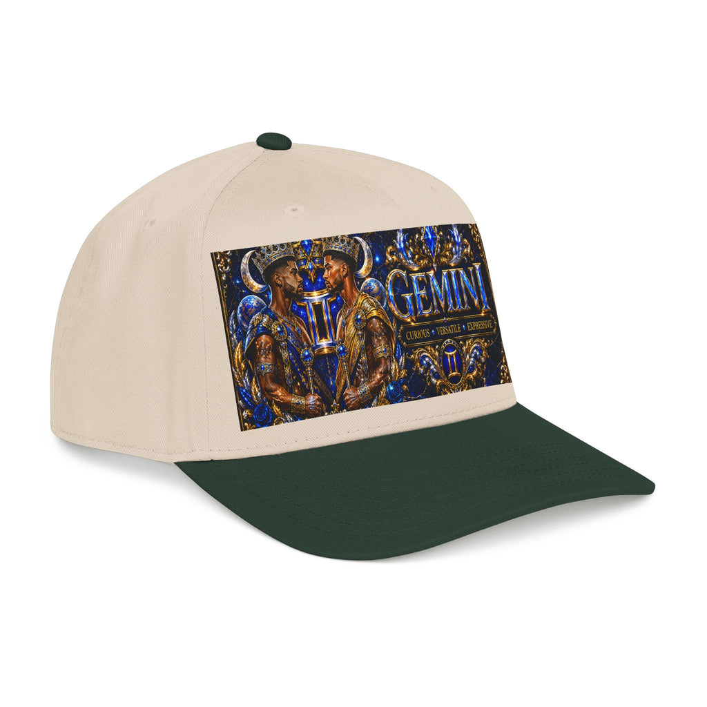 Gemini Zodiac Baseball Cap — Twin Constellation Astrology Hat