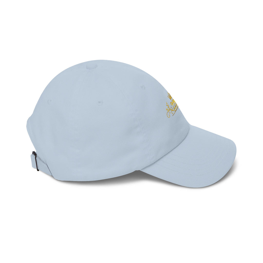 Classic Dad Cap — 2226 Gold Crown Embroidered Baseball Hat