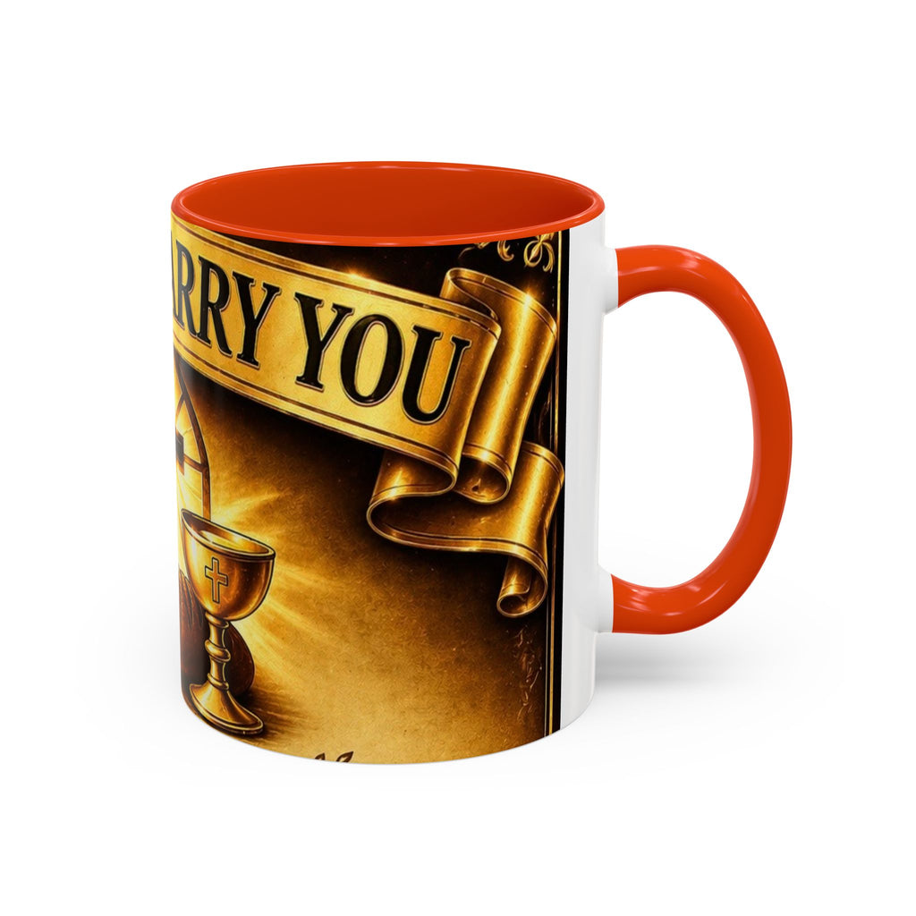 Religious Communion Mug — 'I Will Carry You' Coffee Cup (11oz/15oz)