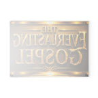 Glass Cutting Board — The Everlasting Gospel Decorative Kitchen Cutting Board
