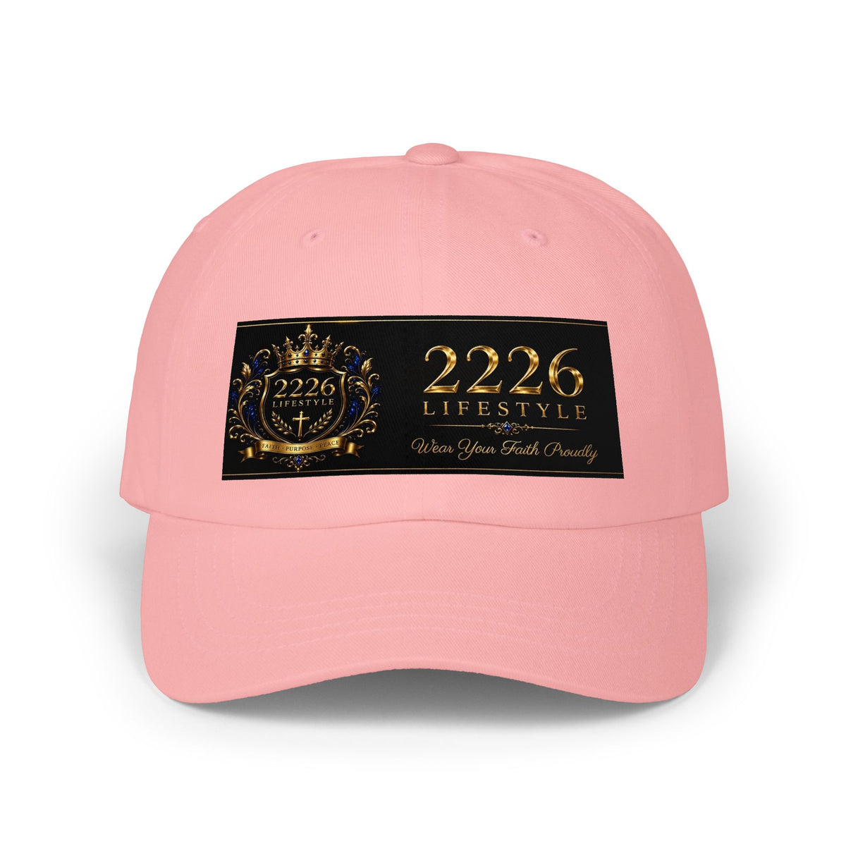 2226 Lifestyle Embroidered Dad Cap — Classic Crest Logo Hat