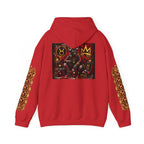 Taurus King Hip-Hop Hoodie — Bold Red Zodiac Graphic Pullover for Astrology Lovers