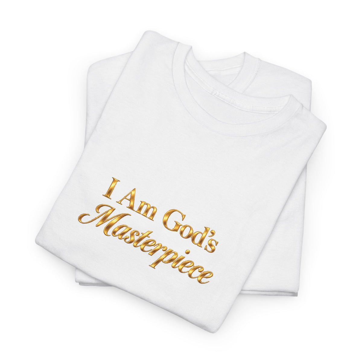 I Am God's Masterpiece Tee — Psalm 139:14 Christian Faith T-Shirt
