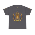 Kingdom Living Lion Tee — Regal Crowned Lion Graphic T-Shirt (Matthew 6:33)