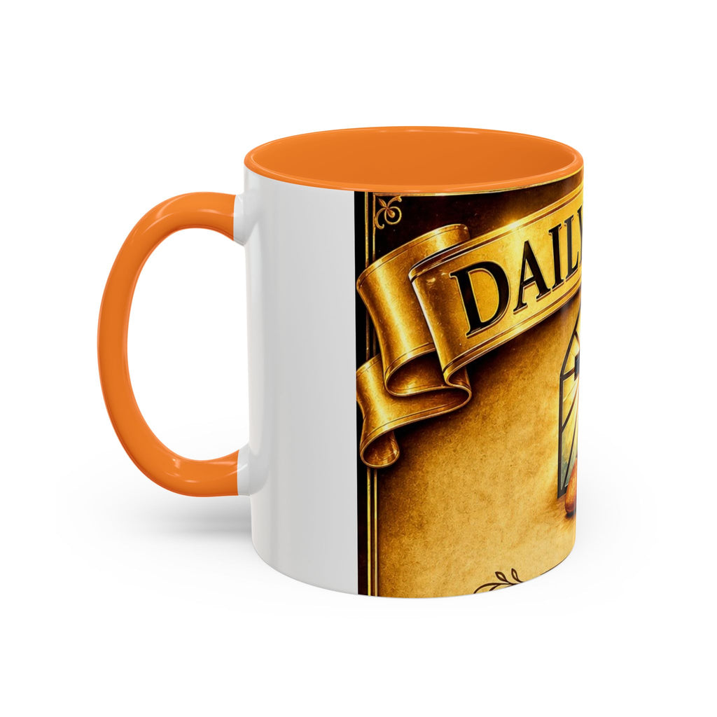 Daily Bread Coffee Mug — Christian Cross & Communion 11oz/15oz