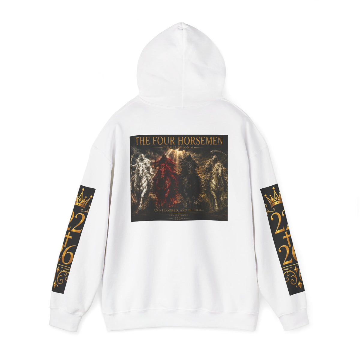 Hoodie - Revelation Four Horsemen Graphic Pullover