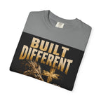 Built Different Lion Faith T-Shirt — Christian Inspirational Tee