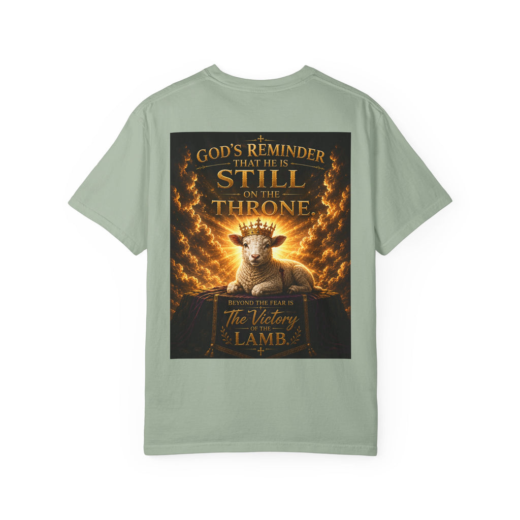 Spooktacular Revelation T-Shirt — "The Victory Lamb" Christian Halloween Graphic Tee