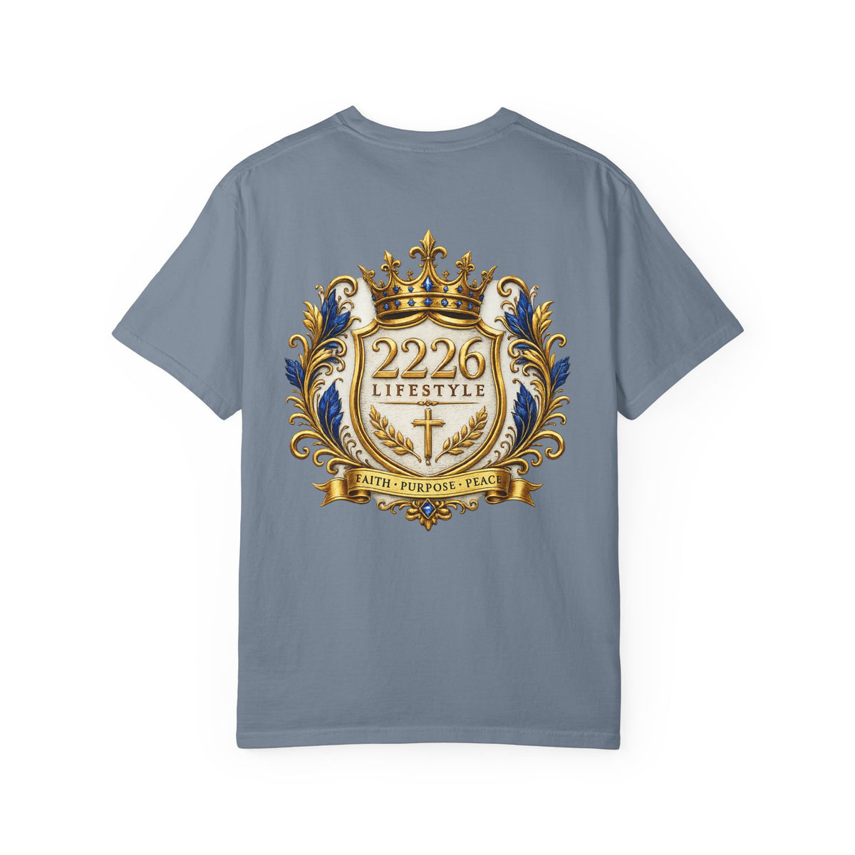 Crest Tee — 2226 Lifestyle Crown Emblem T-Shirt