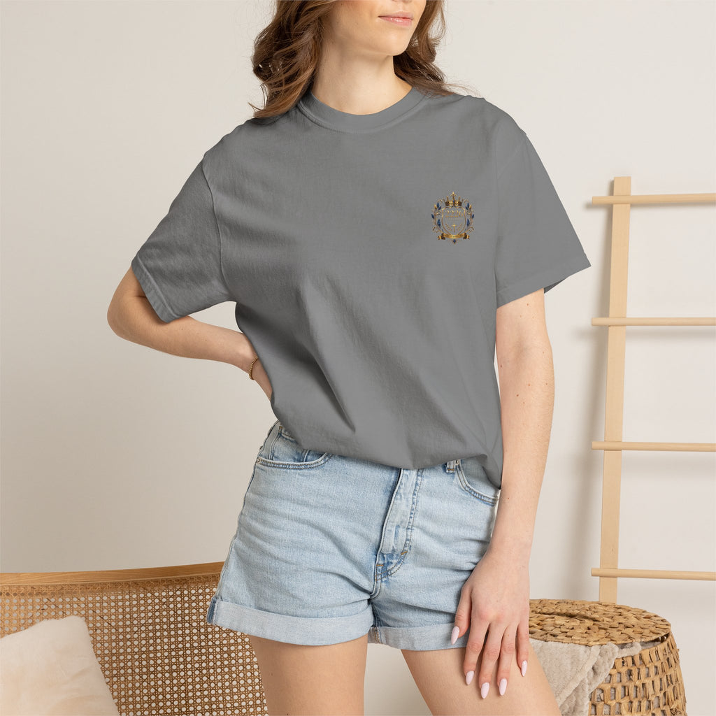 Royal Crest T-Shirt — 2226 Faith & Purpose Graphic Tee