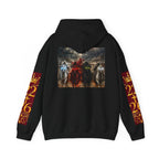 Revelation 6 Four Horsemen Hoodie — Biblical Apocalyptic Graphic Sweatshirt
