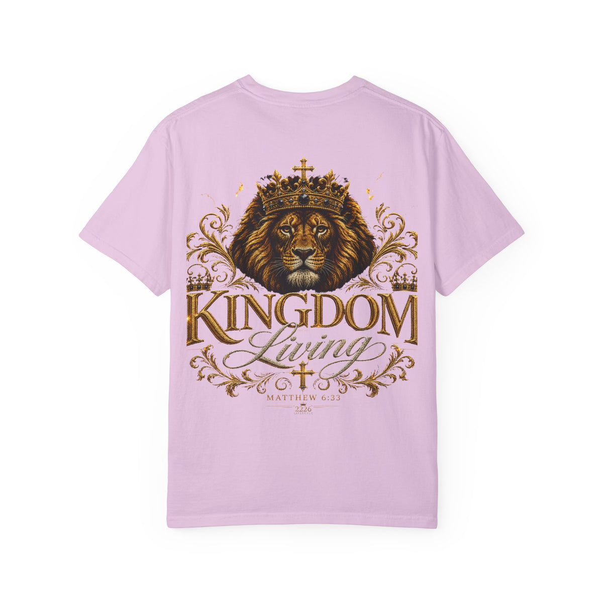 Kingdom Living Lion T-Shirt — "Speak Life" Christian Faith Graphic Tee
