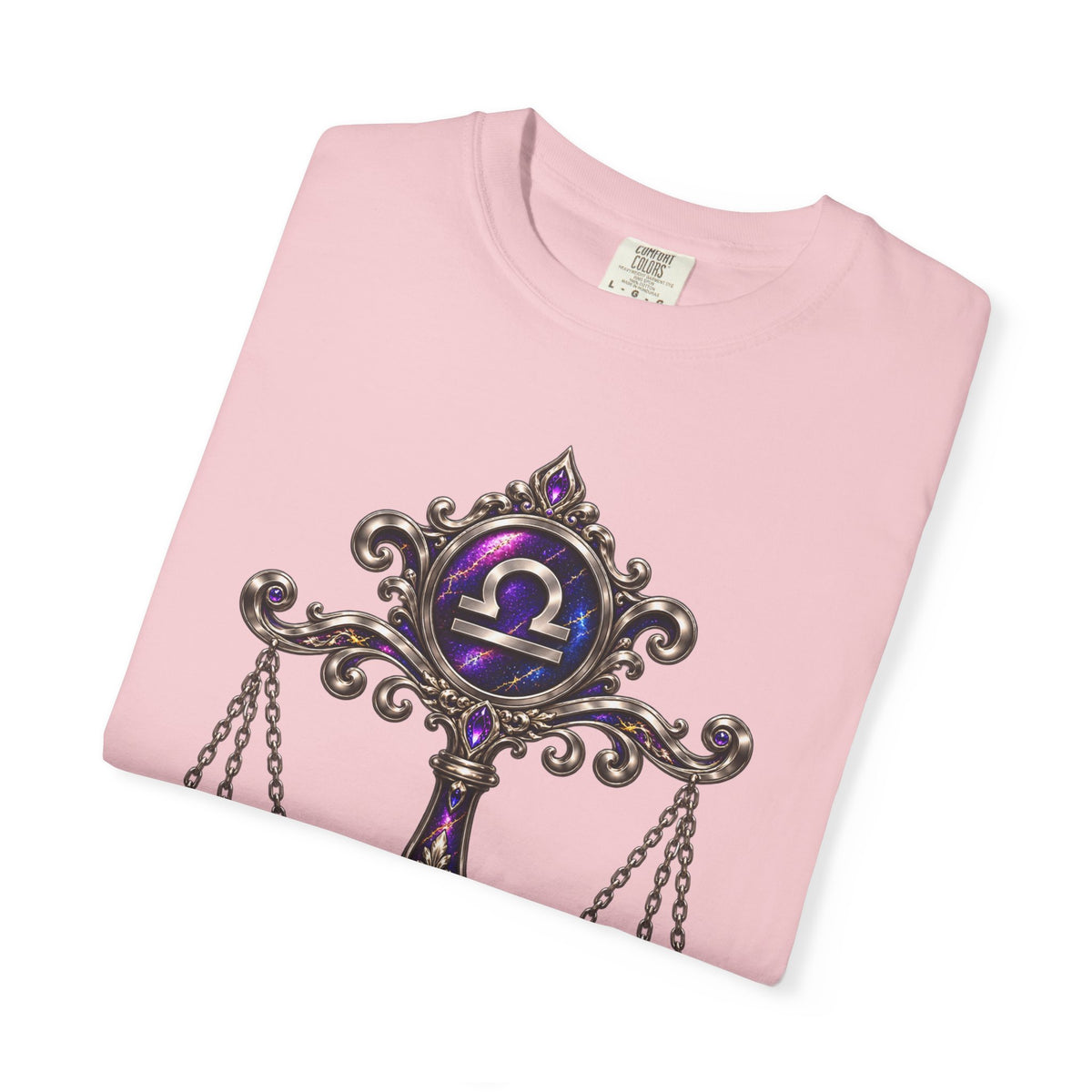 Libra Zodiac Scales T-Shirt — Astrological Balance Graphic Tee