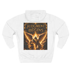Revelation Chapter 16 'Judgment Begins' Graphic Hoodie — Apocalyptic Angel Faith Pullover