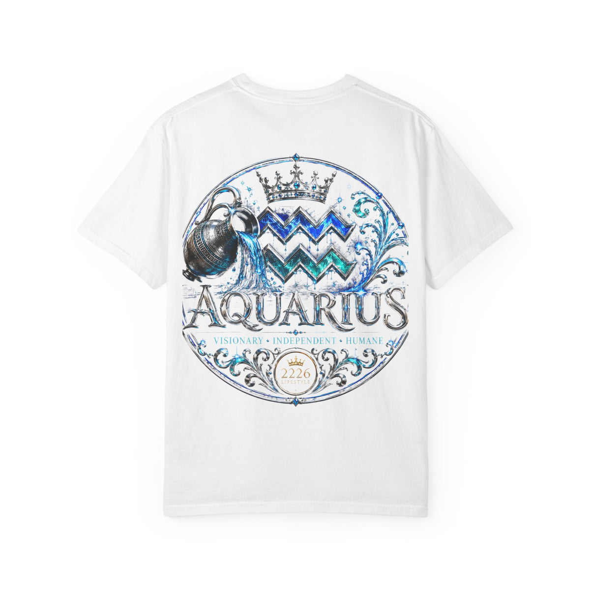 Aquarius Zodiac T-Shirt — Water Bearer Astrology Tee