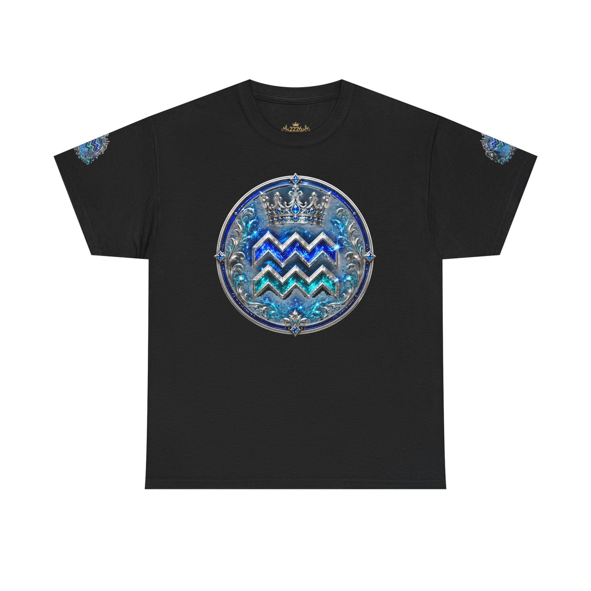 Aquarius Zodiac T-Shirt — Water Bearer Astrology Tee