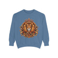 Leo Zodiac Lion Sweatshirt — Regal Astrology Graphic Crewneck