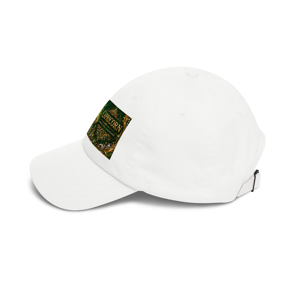 Capricorn Dad Hat — Zodiac Capricorn Goat Embroidered Baseball Cap