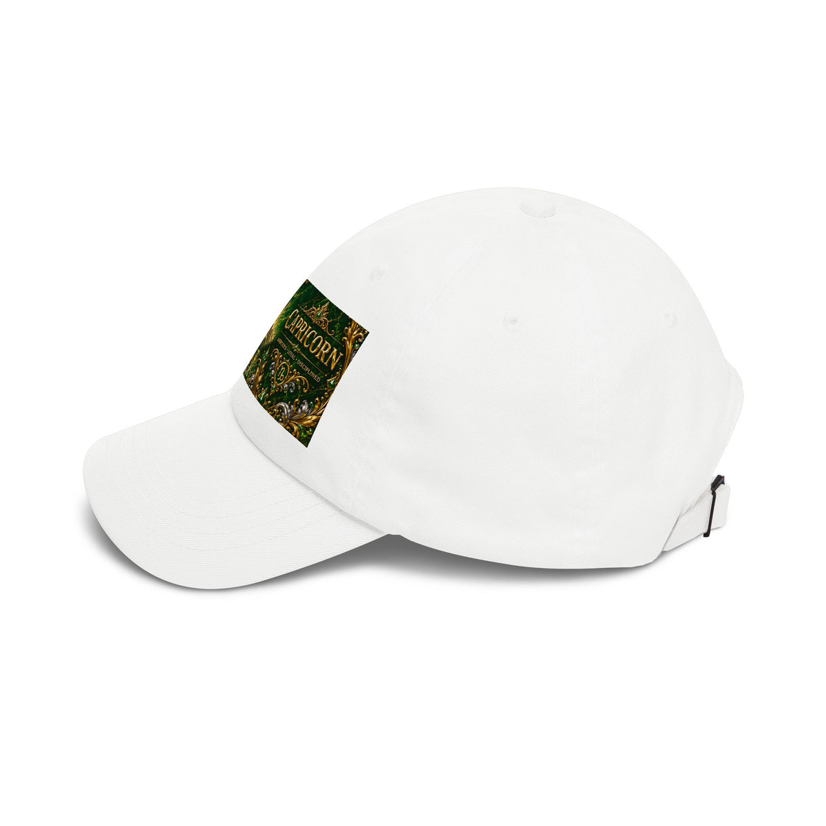 Capricorn Dad Hat — Zodiac Capricorn Goat Embroidered Baseball Cap