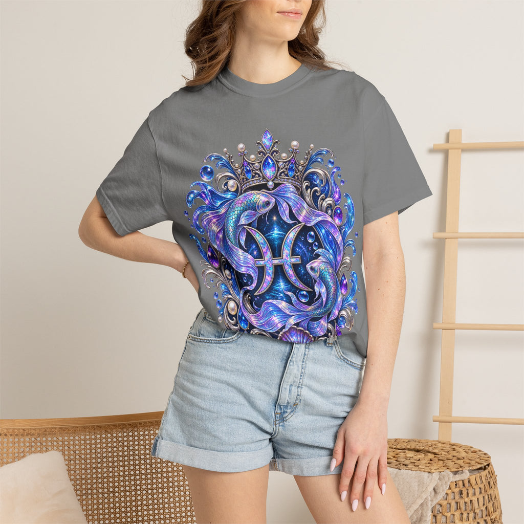 Pisces Mermaid T-Shirt — Zodiac Astrological Tee