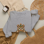 Virgo Zodiac Crewneck Sweatshirt — Owl Virgo Astrology Sweatshirt
