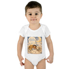 Baby Bodysuit — "Safe in the Shepherd's Care" Newborn Onesie (Nursery Gift)