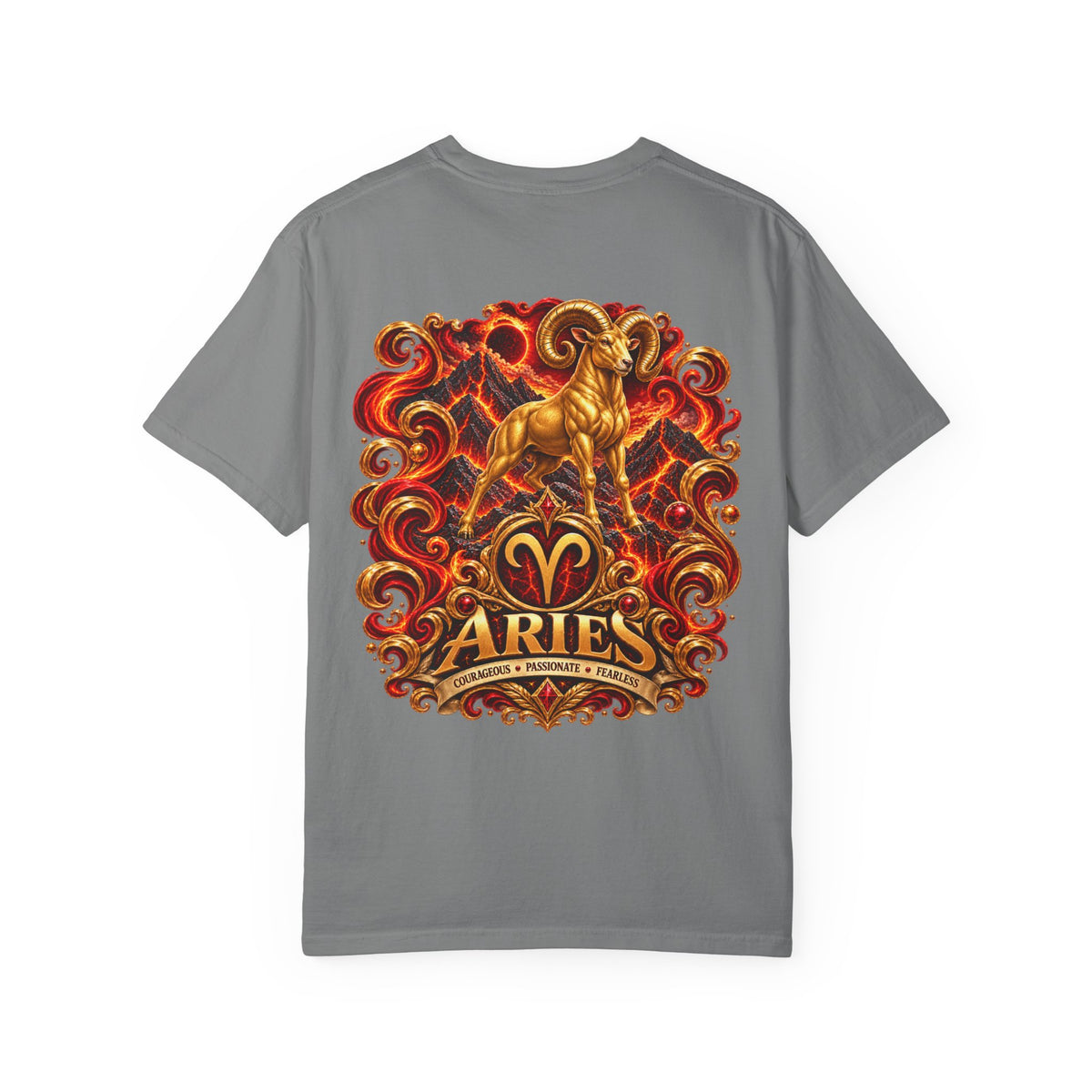 Aries Zodiac T-Shirt — Fiery Ram Astrology Tee