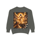 Revelation Chapter 1 Sweatshirt — Golden Christ Return Religious Crewneck