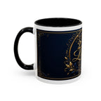 Accent Coffee Mug — '2226 Lifestyle' Gold Crown Decorative Coffee Mug