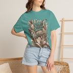 I’m Still Blooming / He’s Pruning Me Floral T‑Shirt — Inspirational Scripture Garden Tee