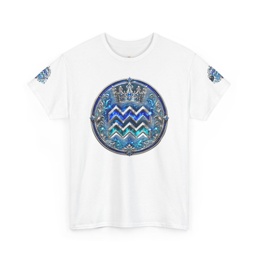 Aquarius Zodiac T-Shirt — Water Bearer Astrology Tee
