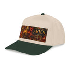 Aries Zodiac Baseball Cap — Ram Astrology Hat with 'Aries' Text
